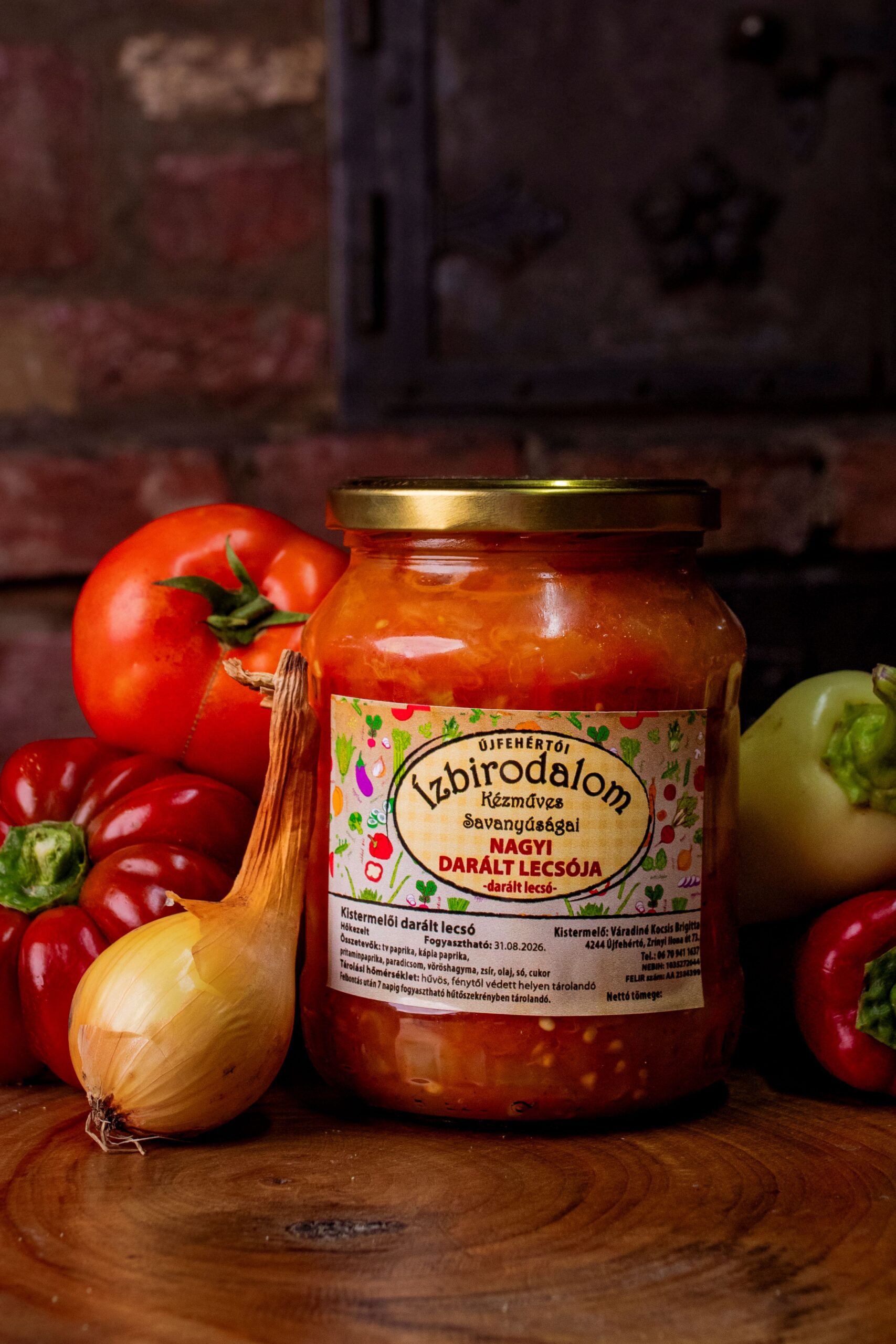 Nagyi darált lecsója